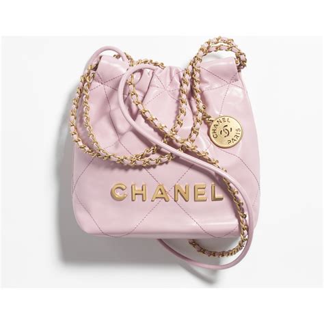 pink chanel 22 mini|Chanel 22 mini handbag, Patent gradient calfskin & lacquered .